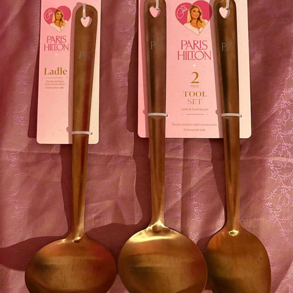Paris Hilton Gold Tool Set